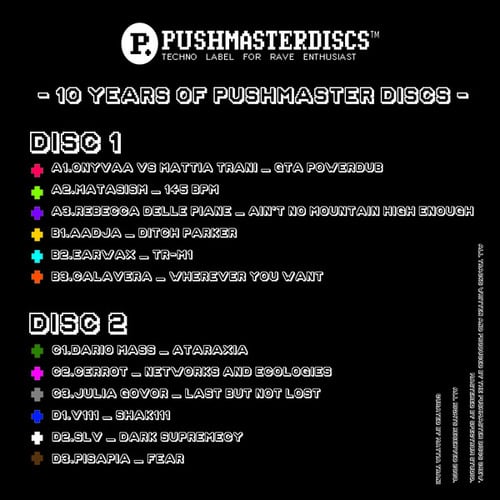 Various Artists-10 Years of Pushmaster Discs LP
