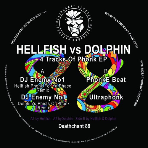 Hellfish & Dolphin, Hellfish, Dolphin, Dolphin's Phists Of Phonk, Hellfish Phonk For Ya Phace-4 Tracks Of Phonk