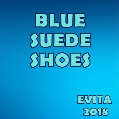 Evita-Blue Suede Shoes