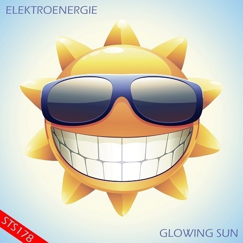 Elektroenergie-Glowing Sun