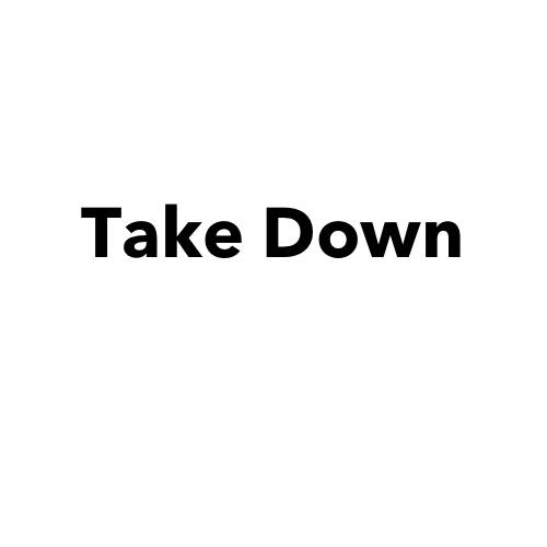 Take Down-Not Avilable
