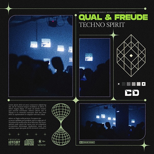 QUAL & FREUDE-Qual & Freude  - Techno Spirit