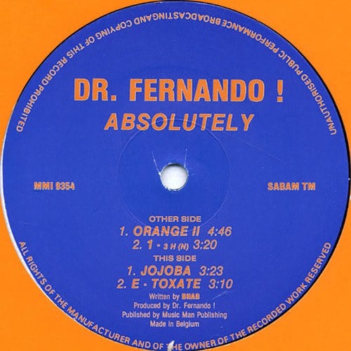 Dr. Fernando!-Absolutely