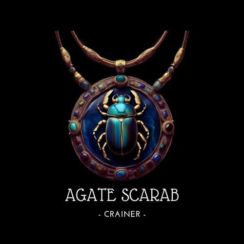 Agate Scarab