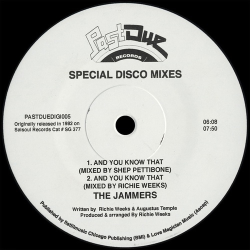 The Jammers-And You Know That