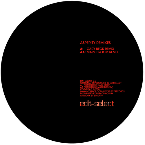 Edit Select, Gary Beck, Mark Broom-Asperity Remixes