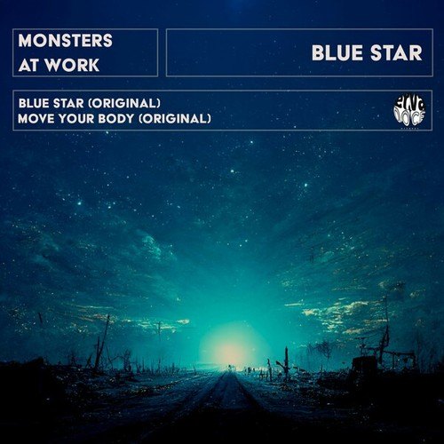 Monsters At Work-Blue Star
