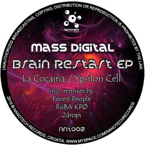 Mass Digital, Forest People, RUBA KPO, 2drops-Brain Restart EP
