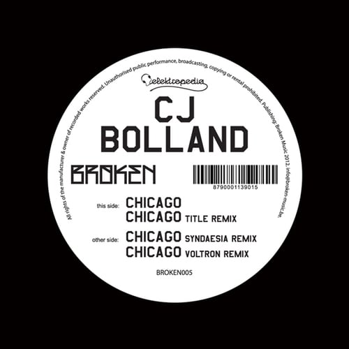 CJ Bolland, Title, Voltron, Syndaesia-Chicago