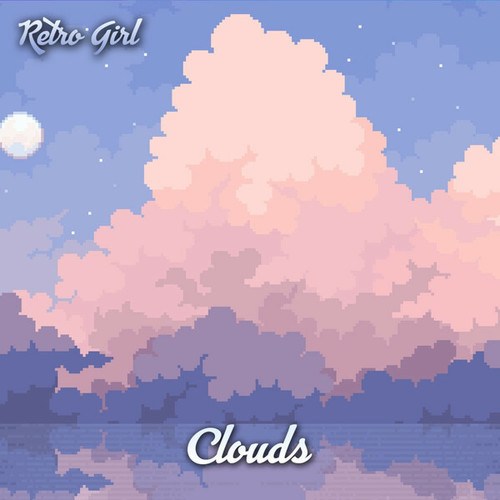 Retro Girl-Clouds
