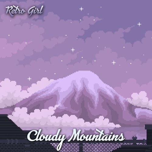 Retro Girl-Cloudy Mountains