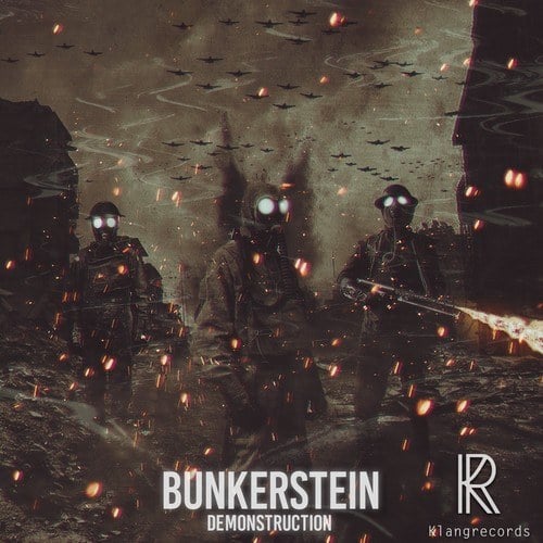 Bunkerstein-Demonstruction