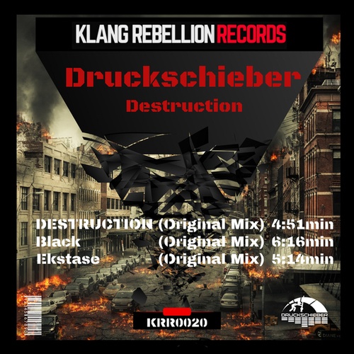 Druckschieber-Destruction