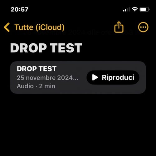 DROP TEST