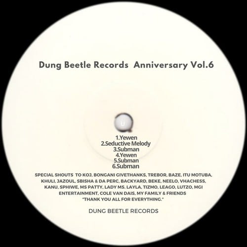 ITU, Jazoul, Backyard-Dung Beetle Records Anniversary, Vol. 6