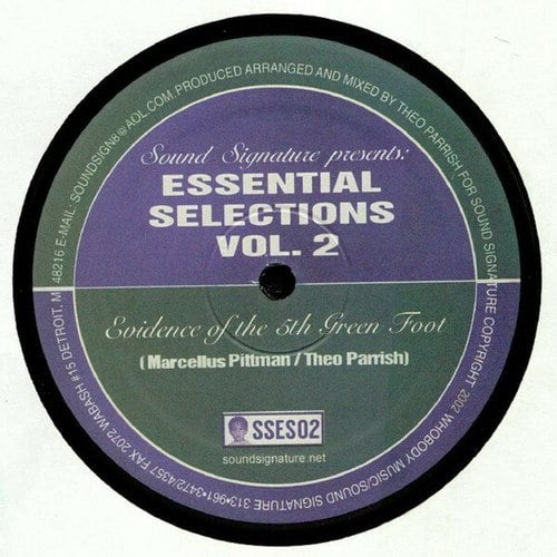 Theo Parrish, Marcellus Pittman-Essential Selections, Vol. 2