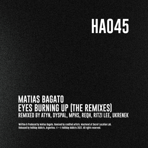 Matias Bagato, ATYN, Dyspal, MPHS, Reqh, Ritzi Lee, Ukrenek-Eyes Burning Up