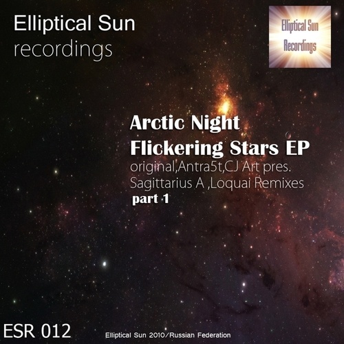 Arctic Night-Flickering Stars