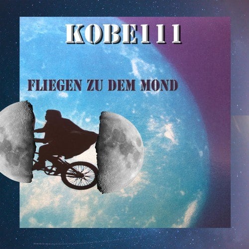 Kobe111-Fliegen zu dem Mond