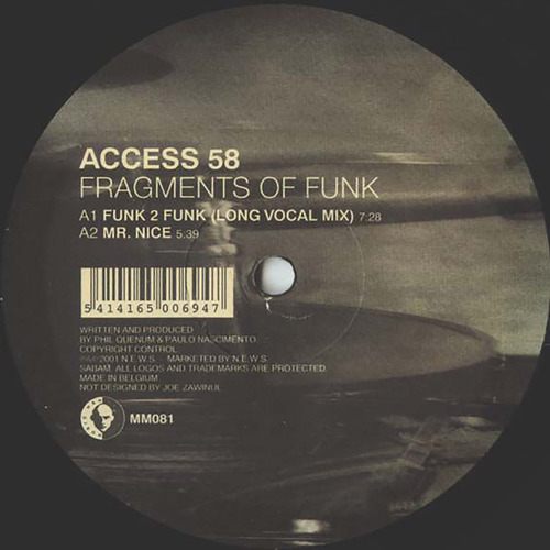 Acces 58-Fragments Of Funk