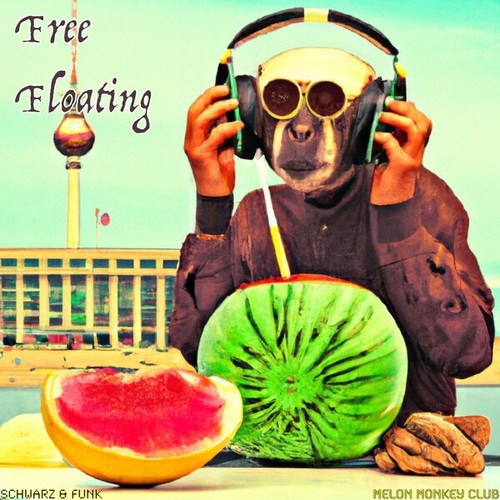 Melon Monkey Club, Schwarz & Funk-Free Floating (Beach House Mix)