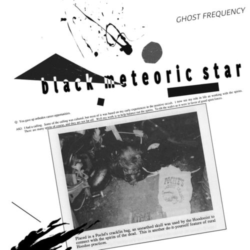 Black Meteoric Star-Ghost Frequency