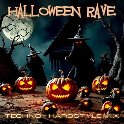 Various Artists-HALLOWEEN RAVE 2024 (TECHNO + HARDSTYLE MIX)