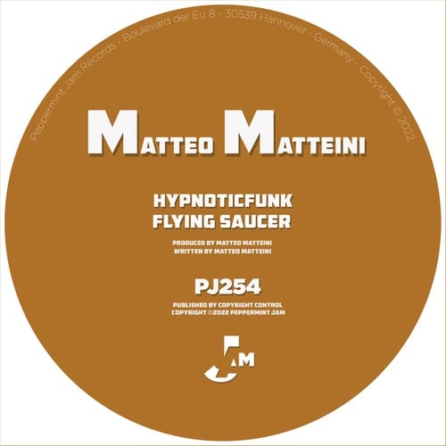 Matteo Matteini-Hypnoticfunk, Flying Saucer