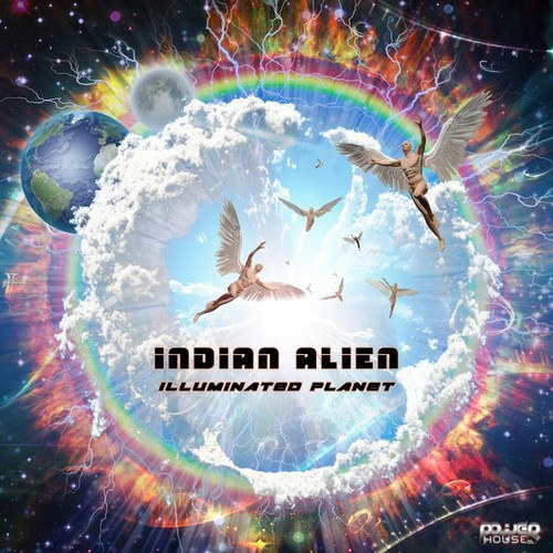 Indian Alien, Pink Echo-Illuminated Planet
