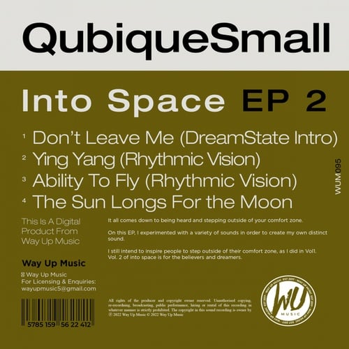 QubiqueSmall-Into Space EP 2