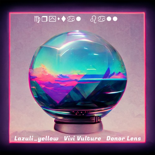 Vivi Vulture, Donor Lens, L A Z U L I _ Y E L L O W-♍︎❒︎⍓︎⬧︎⧫︎♋︎●︎ ♌︎♋︎●︎●︎