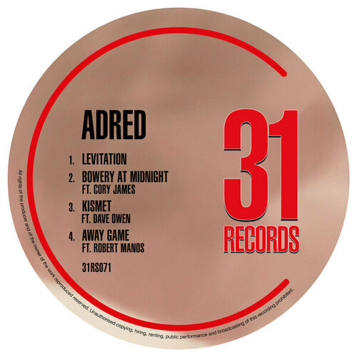 Adred, Cory James, Dave Owen, Robert Manos-Levitation EP