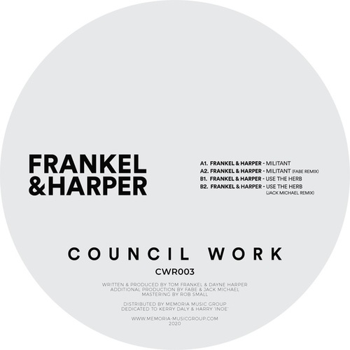 Frankel & Harper, Fabe (Ger), Jack Michael-Militant EP
