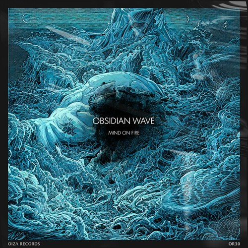 Obsidian Wave-Mind on Fire