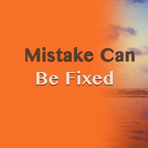 Mistake Can Be Fixed