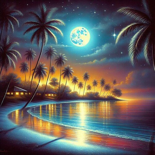 Moonlit Shores