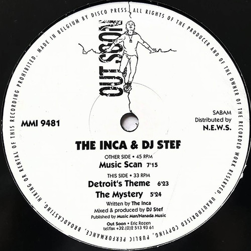 The Inca, DJ Stef-Music Scan