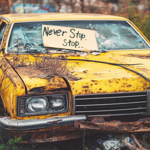 Never stop