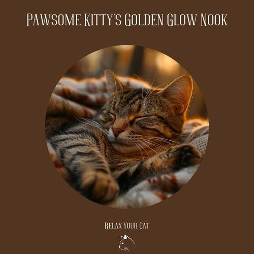 Pawsome Kitty's Golden Glow Nook