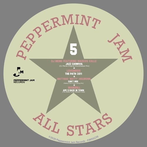 DJ Meme, Marcos Valle, Lovebirds, Matthias Heilbronn, Mandrill-Peppermint Jam Allstars 5