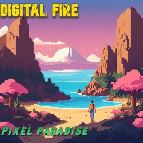 Digital Fire-Pixel Paradise