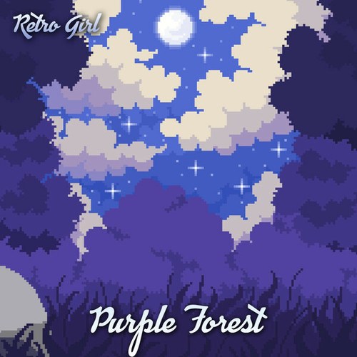 Retro Girl-Purple Forest