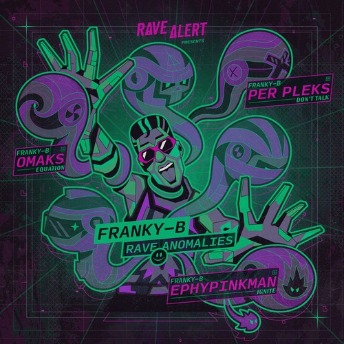 Ephypinkman, GUILLAUME, Franky-B, Per Pleks, OMAKS-Rave Anomalies EP 1