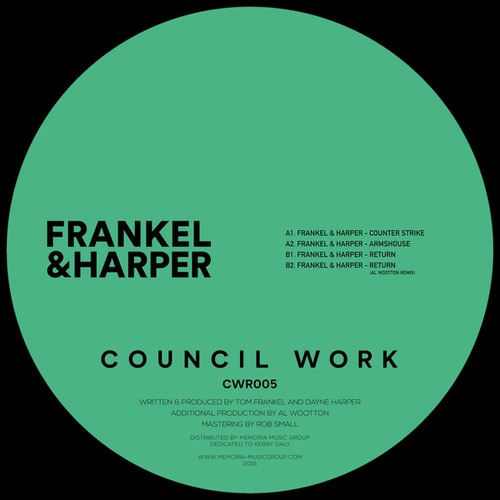 Frankel & Harper, Al Wooton-Return EP