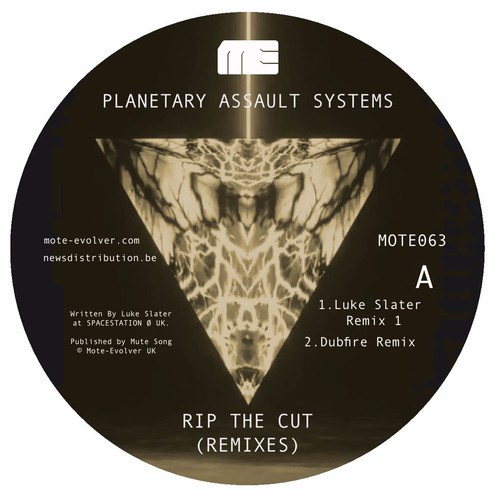Planetary Assault Systems, Luke Slater, Dubfire, The Lady Machine-Rip The Cut (Remixes)