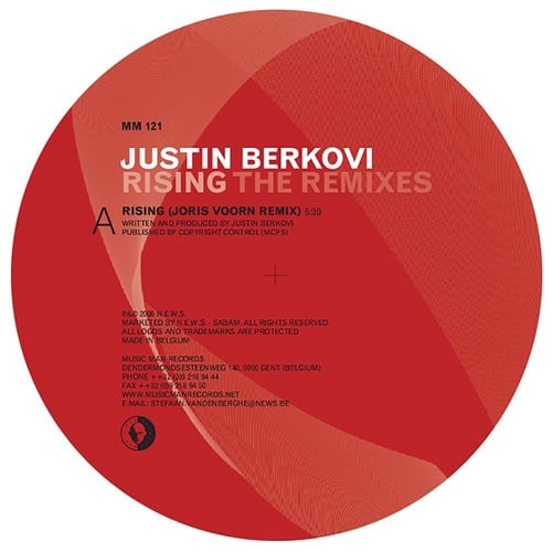 Justin Berkovi, Joris Voorn , Christian Wunsch-Rising (The Remixes)