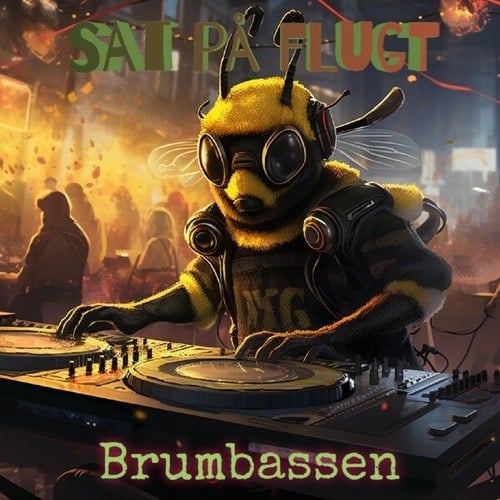 Brumbassen-Sat på flugt