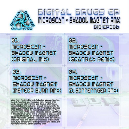 Microscan, MeteorBurn, David Sonnentiger-Shadow Magnet Remixes
