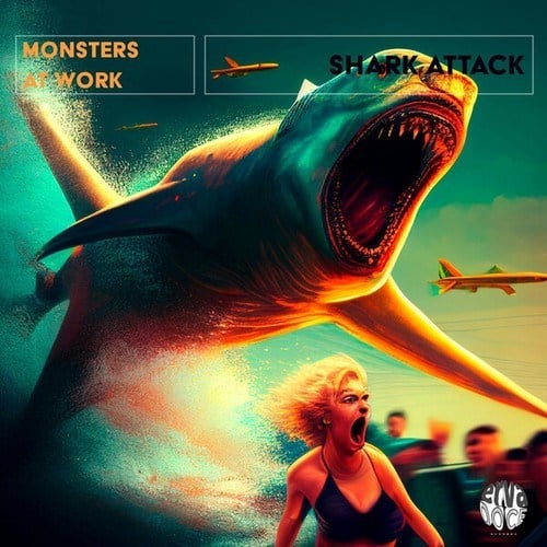 Monsters At Work-Shark Attack
