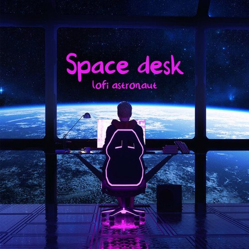 Lofi Astronaut-Space Desk